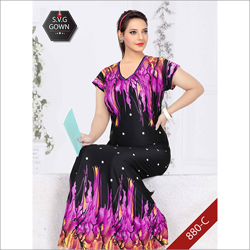 Ladies Designer Sarina Nighty Gown