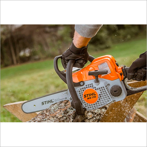 Yellow-Black Stihl Chain Saw