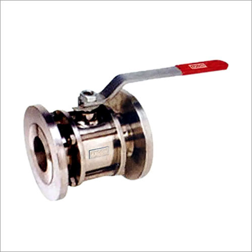 Stainless Steel Three Piece Flanged Valve Size: Customized