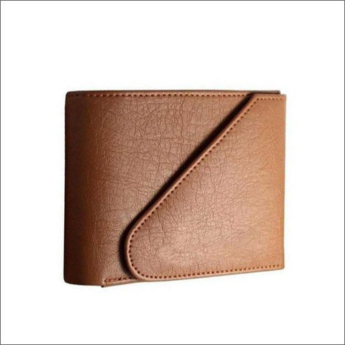 Brown Mens Tazo Leather Wallets