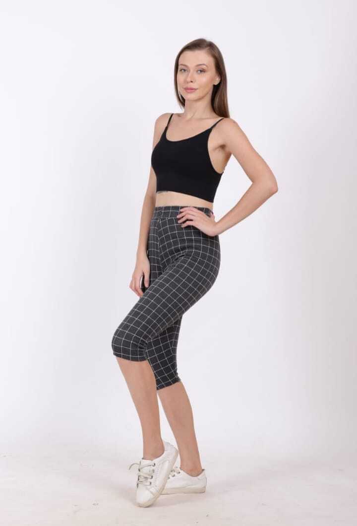 Checked  jeggings