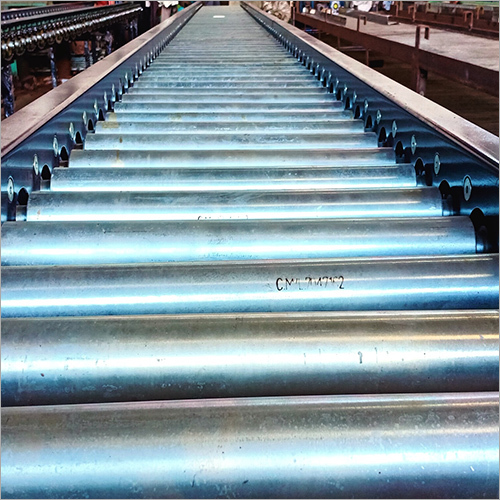 Mild Steel And Stainless Steel Driven Roller Conveyor Powerised Industrial