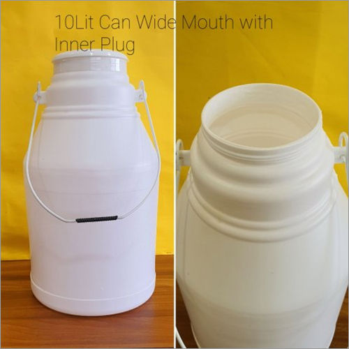 10 Litre HDPE Plastic Milk Can