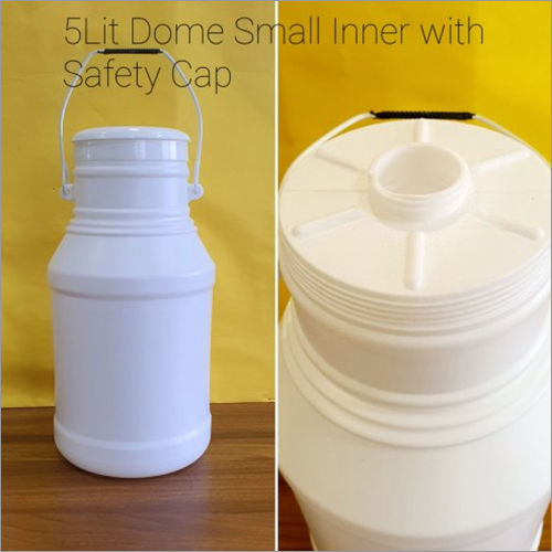 White 5 Litre Hdpe Milk Can