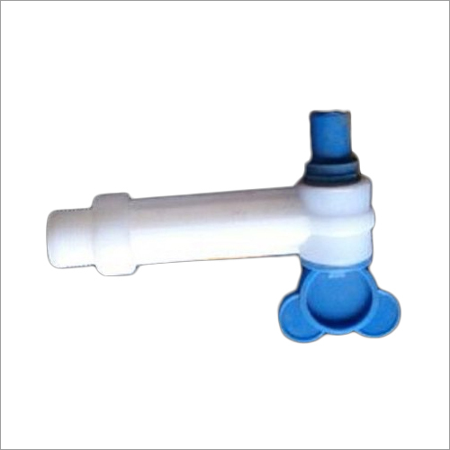 White And Blue Pp Filter Press Drain Cock