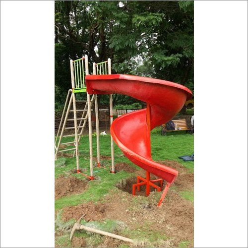 FRP Spiral Playground Slide