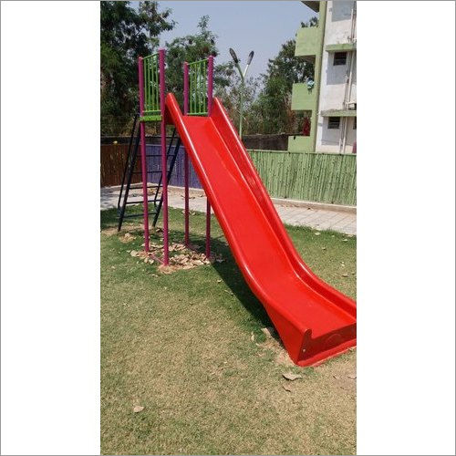 FRP Straight Playground Slide