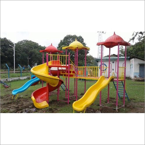 3 In 1 FRP Multi Play Station Slide