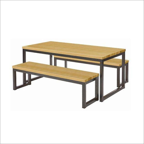 Wooden Cafeteria Table