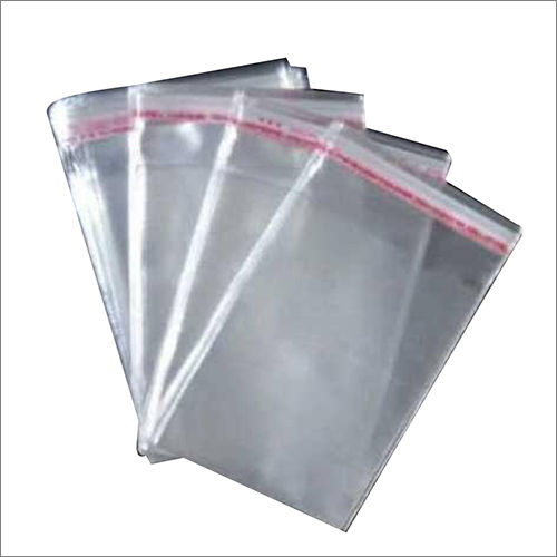 Plain Bopp Sealable Pouches Size: Customized