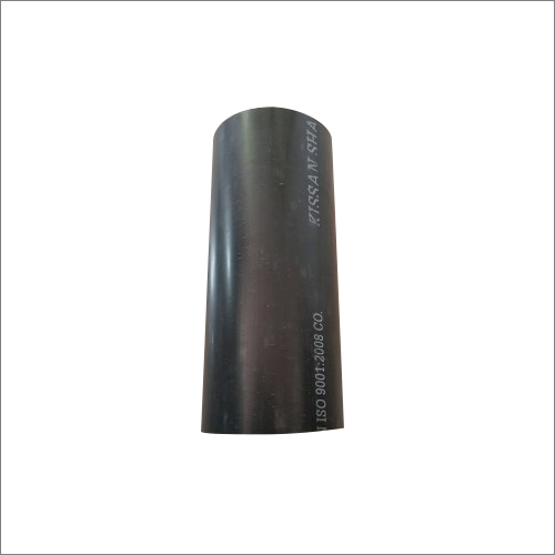 2 mm Black PVC Water Pipe - PVC Material, Diameter 110 mm, Length 6 m, Color Black | Fluid Transport, Round Shape, Male Connection