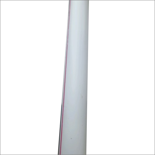 Upvc Round Pipe - Supreme Quality White Casted Pipe | Male Connection, High Strength And Adverse Condition Resistance