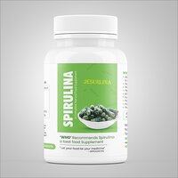 Spirulina Natural Food Supplement Capsules