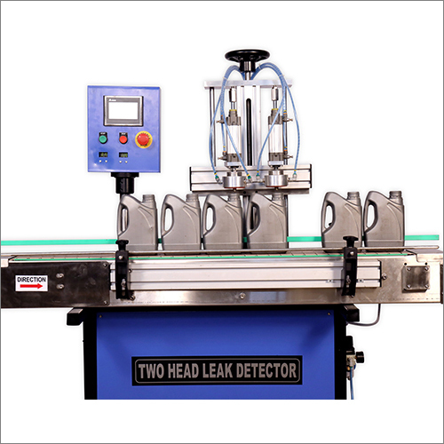 Semi Automatic Two Head Pre-Fill Leak Detector Machine