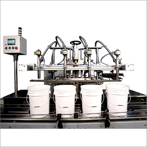 Weighmetric Filling Machine - Stainless Steel, Semi-Automatic Electric Operation | Precision Weighing, Enhanced Efficiency, Durable Design