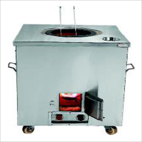 two in one gas and coal tandoor
