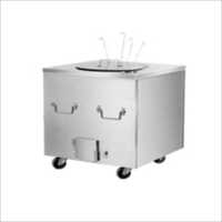Stainless Steel Square Tandoor - Coal Powered, Ideal For Bakery And Hotel Use, Perfect For Restaurants