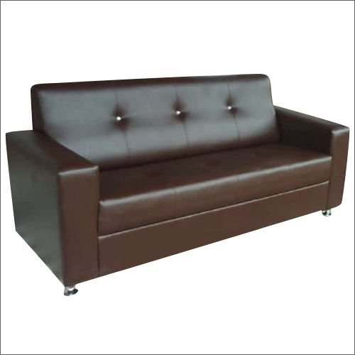 Durable Leather Three Seater Sofa Set