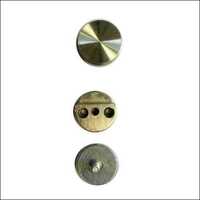 Brass Mirror Holder - Round Shape, Elegant Bath Mirror Design | Luxurious Brass Finish, Perfect For Modern Bathrooms