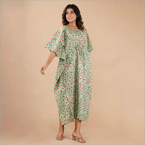 Designer Printed Kaftan