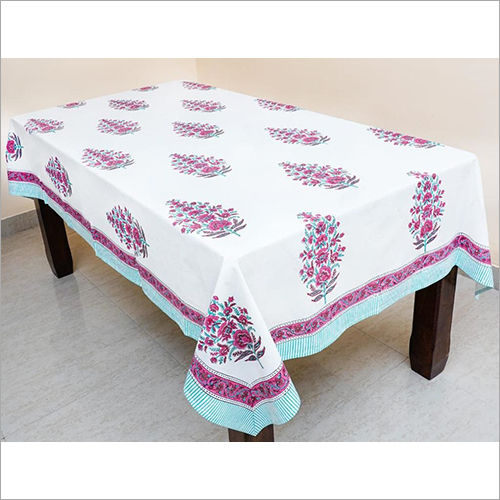 Sanganeri Printed Table Cover