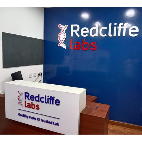 Inshop Branding With Solid Acrylic Letters