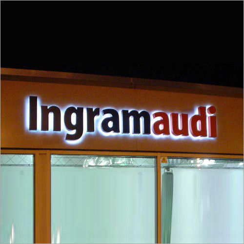 Illuminated Led Sign Board Application: Commercial