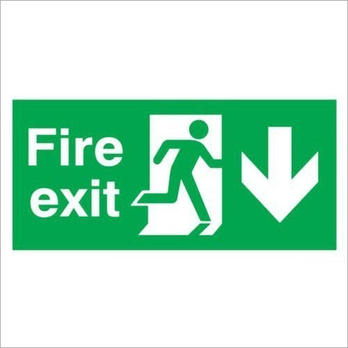 Fire Exit Signs Application: Commercial