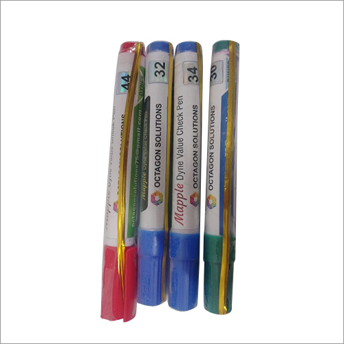 Dyne Test Marker Pen - Stainless Steel, Pink Color | High Performance for Surface Energy Detection and Easy Usage
