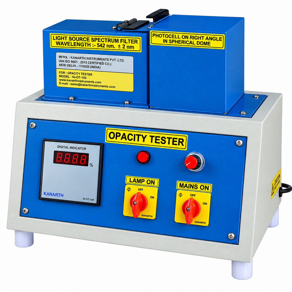 Opacity Tester - Application: Industrial