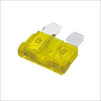 Highly Durable Automotive Fuse - Yellow, Industrial Use | Designed To Interrupt Circuits During Overcurrent, Suitable For Non-automotive Electrical Products