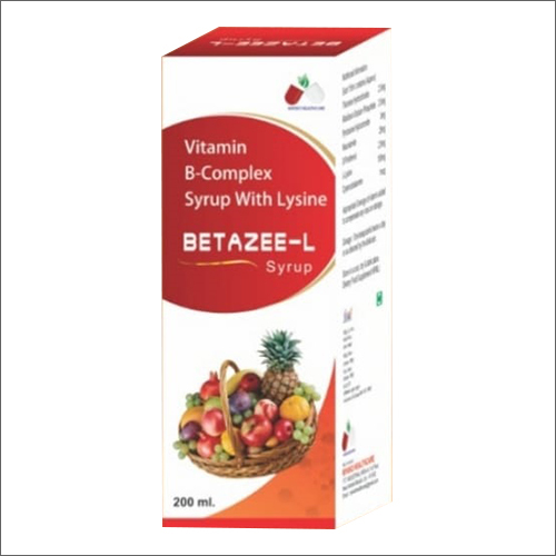 Flavoured Vitamin Syrup With Lysine General Medicines at Best Price in Ludhiana