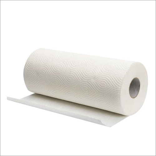 Kitchen Tissue Roll - 80 GSM White Paper | Ideal for Home and Hotel Use, Highly Absorbent, Soft Texture, Versatile for Various Applications
