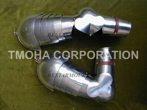 Medieval Arm Guard Arm Set Fully Wearable Costumes 15 Century Warrior Arm Guard MA0057