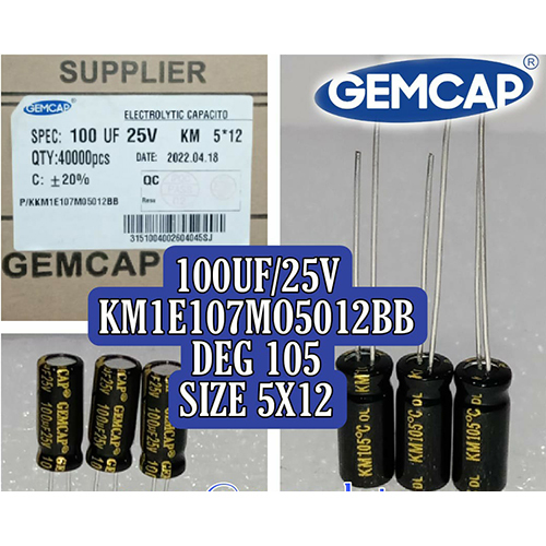 100MFD-25V Electrolytic Capacitors