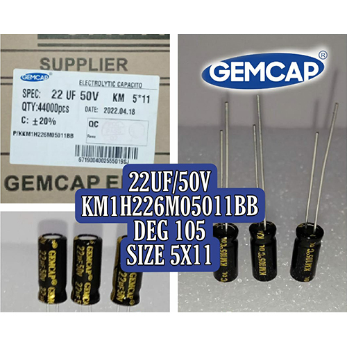 22MFD-50V Radial Electrolytic Capacitors