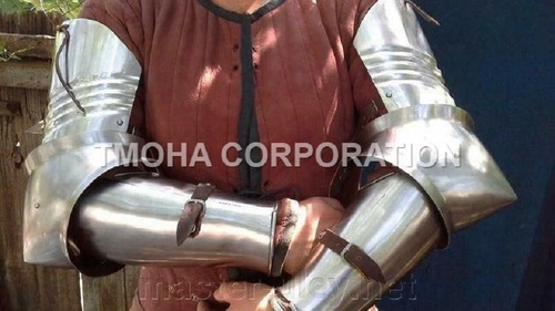 Medieval Arm Guard Arm Set Fully Wearable Costumes 15 Century Warrior Arm Guard MA0073