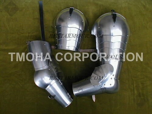 Medieval Arm Guard Arm Set Fully Wearable Costumes 15 Century Warrior Arm Guard MA0079
