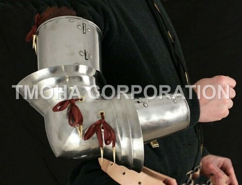 Medieval Arm Guard Arm Set Fully Wearable Costumes 15 Century Warrior Arm Guard MA0084