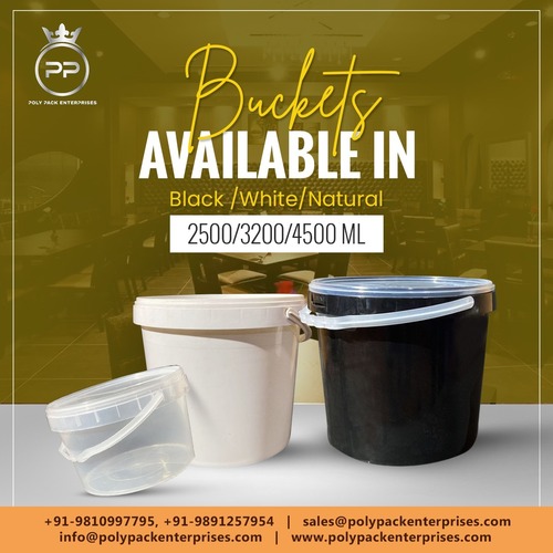 BUCKETS IN NATURAL AND BLACK