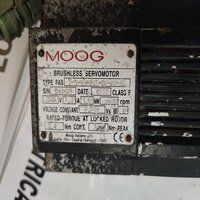 MOOG T-1-V8-045-00-AE BRUSHLESS SERVO MOTOR