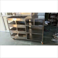 Hospital Dressing Trolley Design: Rack