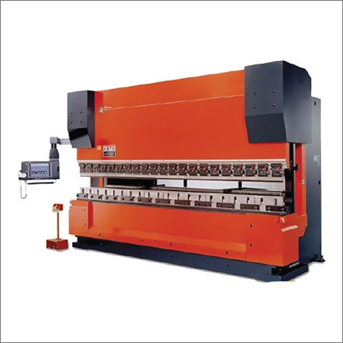 Orange-Black Industrial Press Brake Machine