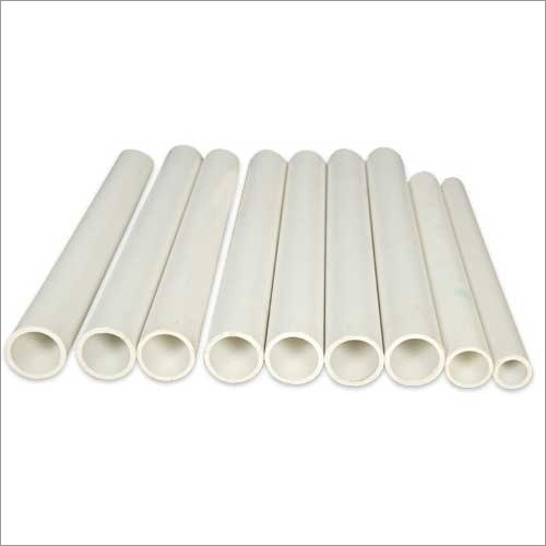 UPVC Pipes - Unplasticized Polyvinyl Chloride, Various Sizes & Thicknesses, Durable White Round Design for Potable Water Distribution