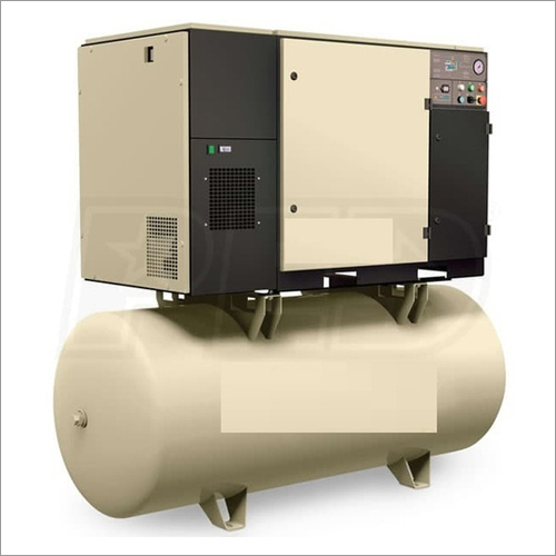 White Rotary Screw Air Compressor