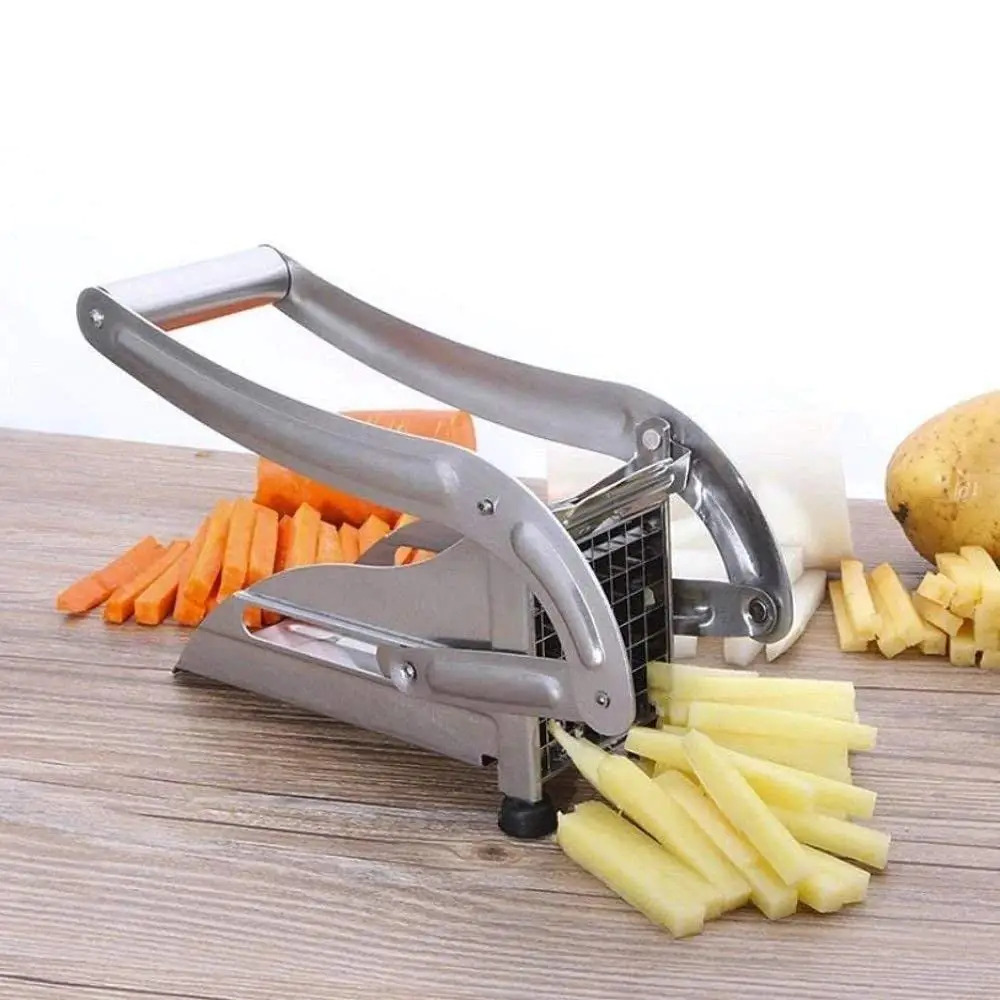 French Fries Potato Chips Strip Cutter Machine