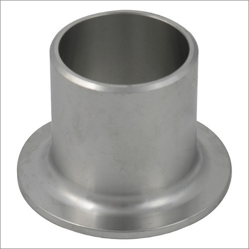 Duplex Steel Stub End - Size 1/2 Inch & 3 Inch | Silver Color, Industrial Grade, Various Thickness Options