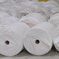 White PP Woven Fabric Roll
