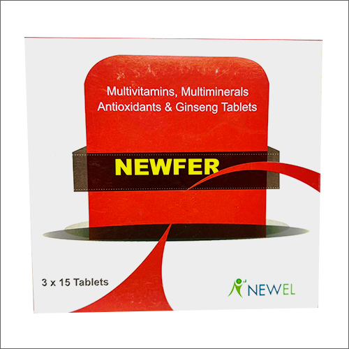 Multivitamins Multiminerals Antioxidants And Ginseng Tablets - General Medicines Tablets | Dosage as Prescribed by Doctor Boosts Immunity Store Below 30Â°C