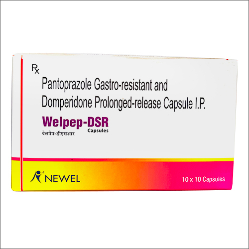 Pantoprazole Gastro-Resistant And Domperidone Prolonged-Release Capsules IP - 20mg Dosage, Treats Gastric Issues, Store Below 30Â°C